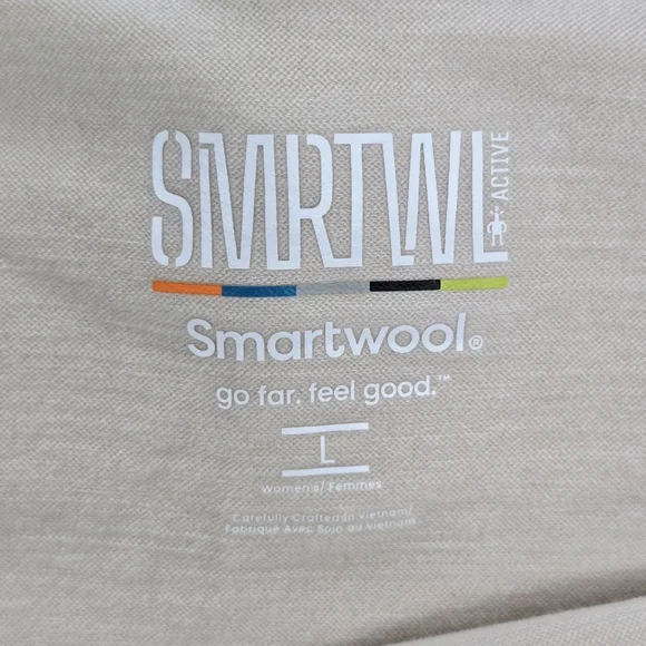 SmartWool NWT Intraknit Active Lined Athletic Almond Merino Wool Shorts